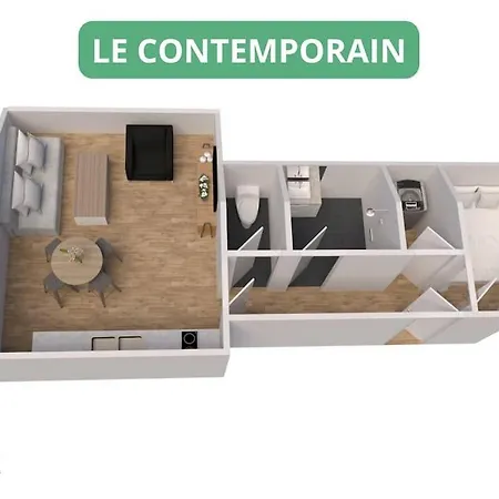 Διαμέρισμα Logement Contemporain Ντιζόν